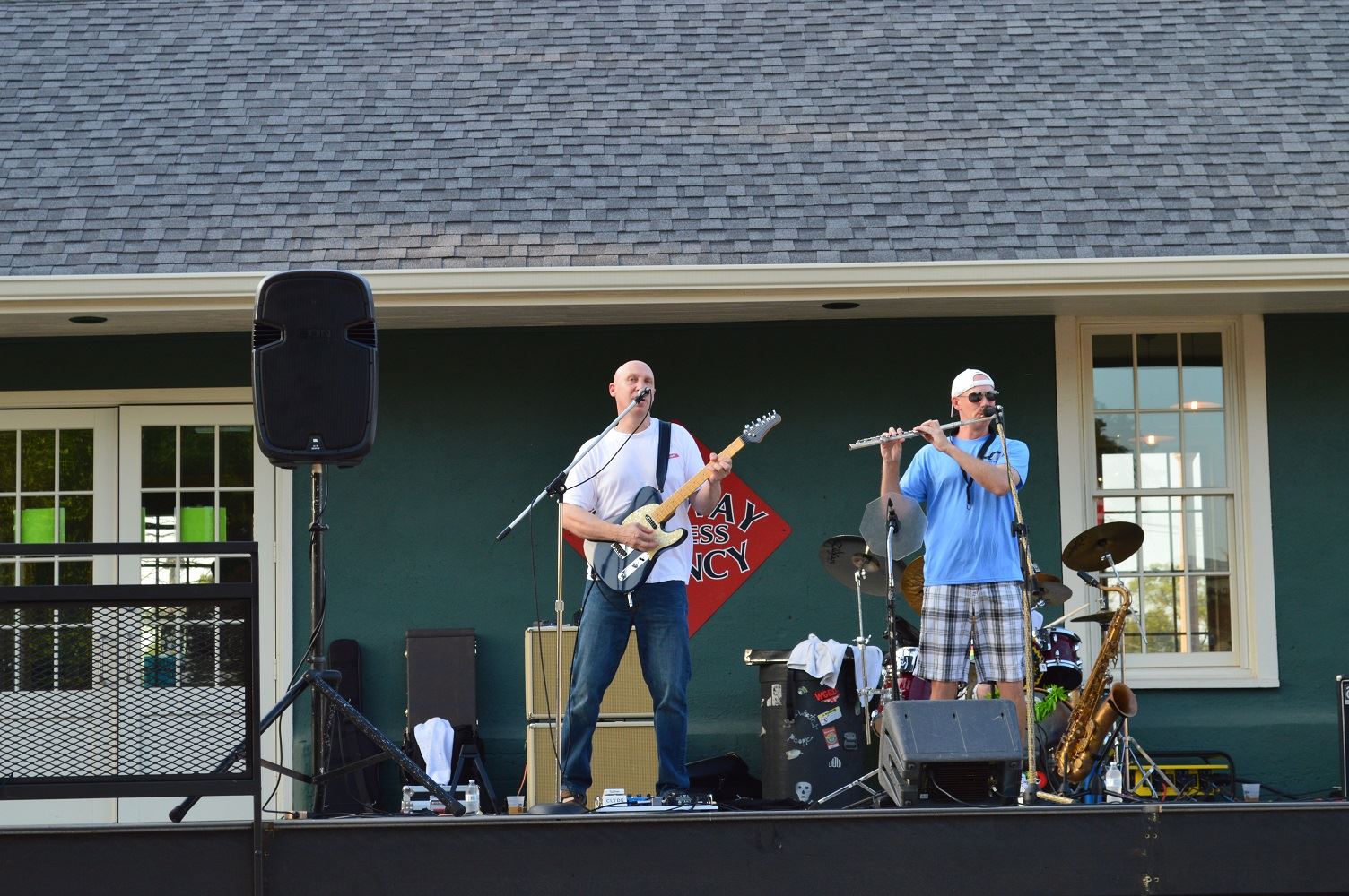 Mr. Meyers performs at Cortesi Veterans Memorial Park Aug. 4, 2016.